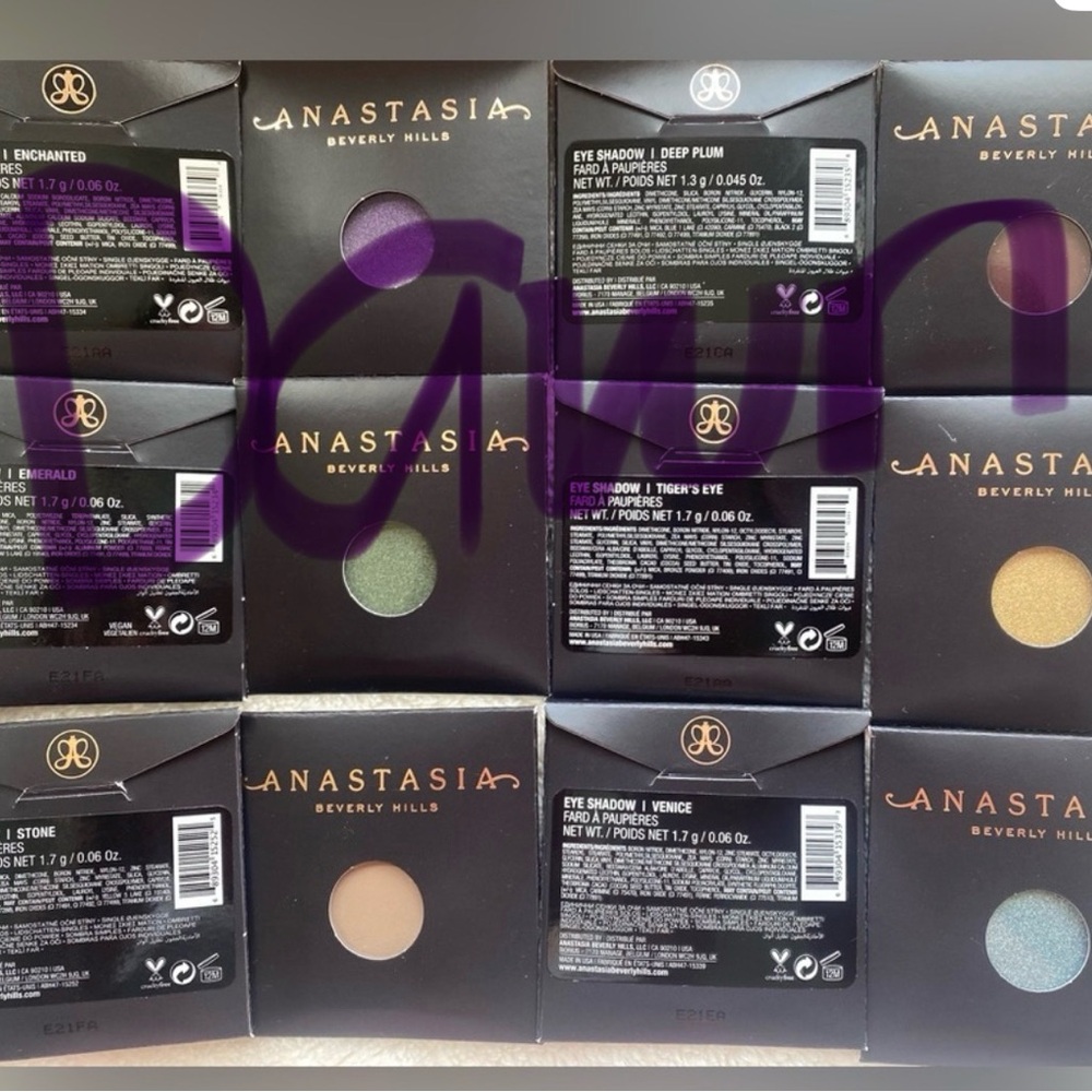 Anastasia Beverly Hills Eyeshadow Collection